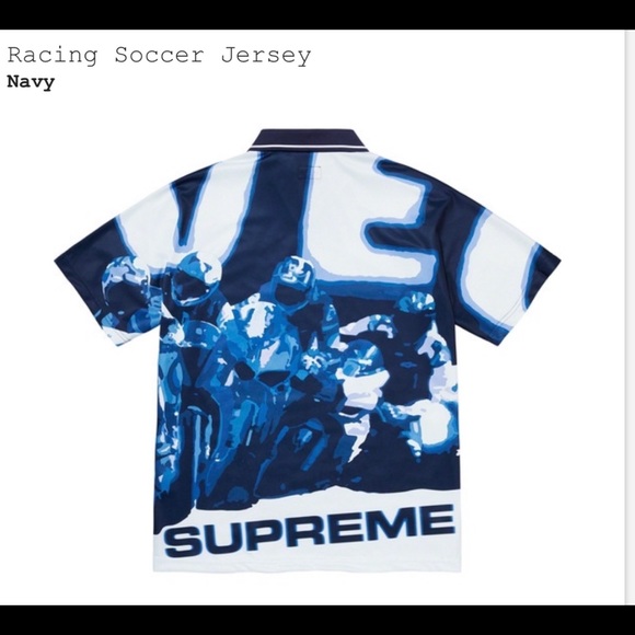 Supreme | Shirts | Supreme Racing Soccer Jersey | Poshmark